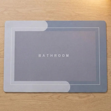 Tapete Antiderrapante Super Absorvente – Secagem Rápida e Conforto no Banheiro