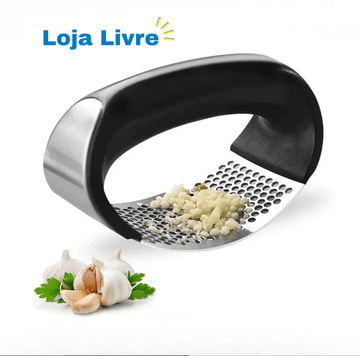 Espremedor de Alho Profissional Inox