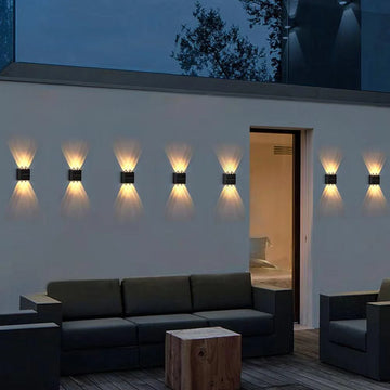 Luminária Solar LED Externa à Prova D’Água com Sensor Automático