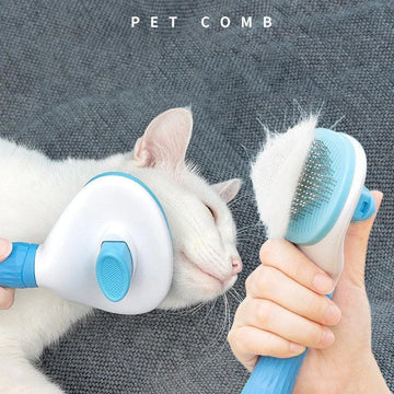 Escova Desembaraçadora para Cães e Gatos – Cuidados e Higiene para seu Pet
