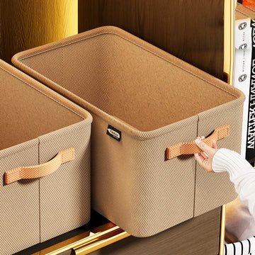 Organizador de Roupas Reforçado para Guarda-Roupas e Gavetas – Ideal para Calças, Jeans e Suéteres